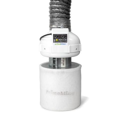 PrimaKlima PKVS-125-TC Afzuigset - 400 m³/u -, Doe-het-zelf en Verbouw, Ventilatie en Afzuiging, Nieuw, Ophalen of Verzenden