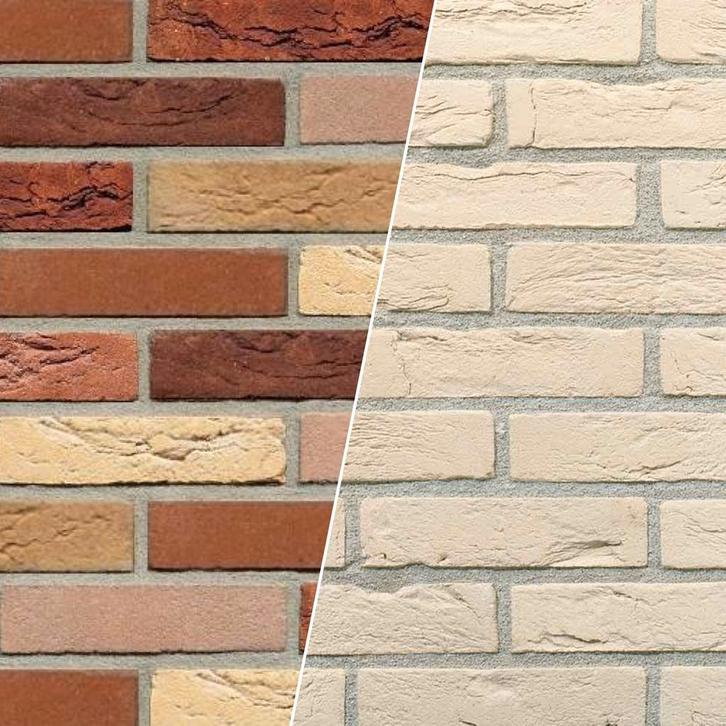 Waalformaat Massief Vuilwerk metselstenen, Doe-het-zelf en Verbouw, Metselstenen, Bakstenen, Nieuw, Verzenden