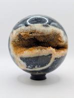 Zebra kwarts Bol- 1685 g - (1), Verzamelen, Mineralen en Fossielen