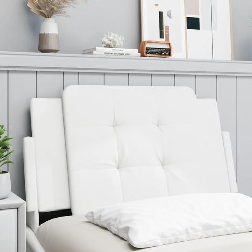 vidaXL Hoofdbordkussen 80 cm kunstleer wit, Huis en Inrichting, Slaapkamer | Bedden, Wit, Nieuw, Overige materialen, Verzenden