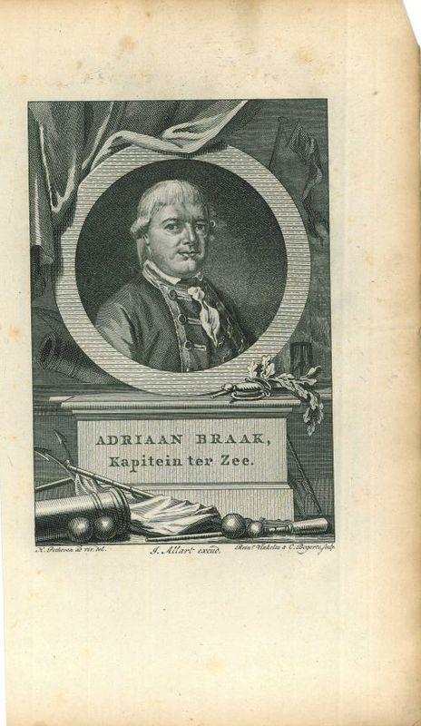 Portrait of Adriaan Braak, Antiek en Kunst, Kunst | Etsen en Gravures