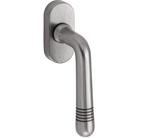 Draaikiepgarnituur Art-Deco/Elegant mat nikkel ongelakt, Verzenden, Nieuw