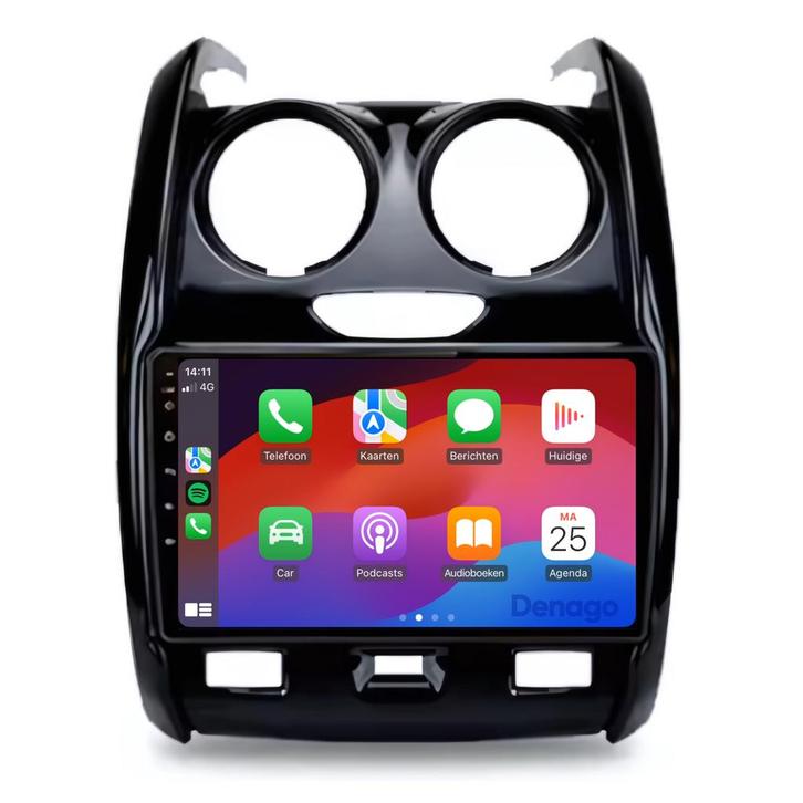 Dacia Duster Autoradio 2013 t/m 2017 Android 13 & CarPlay, Auto diversen, Autoradio's, Nieuw, Ophalen of Verzenden