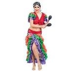 Braziliaans kostuum dames, Verzenden, Nieuw, Feestartikel