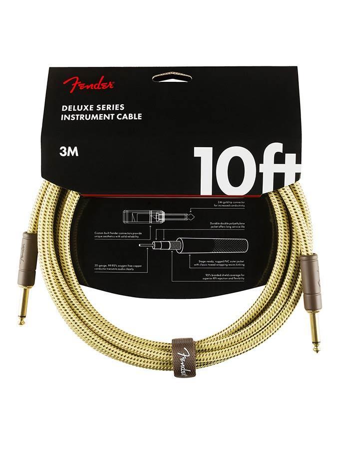 Fender Deluxe instrument kabel tweed 3m, Muziek en Instrumenten, Instrumenten | Toebehoren, Verzenden