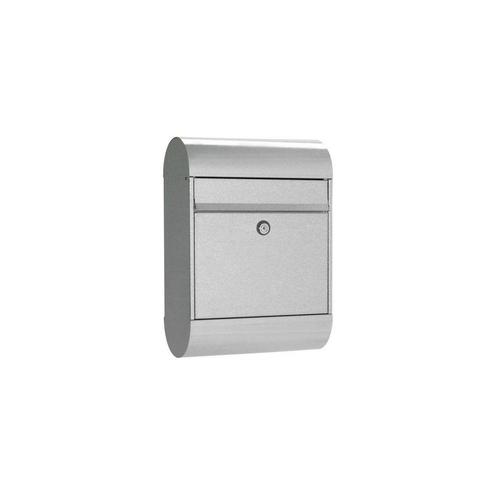 Allux 6000 wandbrievenbus staal - gegalvaniseerd, Tuin en Terras, Brievenbussen, Nieuw, Verzenden