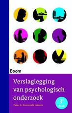 9789059318359 Verslaglegging van psychologisch onderzoek, Boeken, Verzenden, Zo goed als nieuw, Peter Starreveld