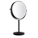 Make-up spiegel staand 5x vergrotend met dimbare LED, Nieuw, Verzenden
