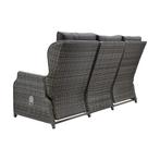 Showroommodel Ibiza XL 3-zitsbank verstelbaar antraciet, Tuin en Terras, Tuinsets en Loungesets, Ophalen of Verzenden, Nieuw