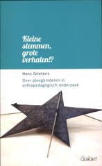 Kleine stemmen, grote verhalen!? 9789044128321 Hans Grietens, Boeken, Gelezen, Hans Grietens, Verzenden