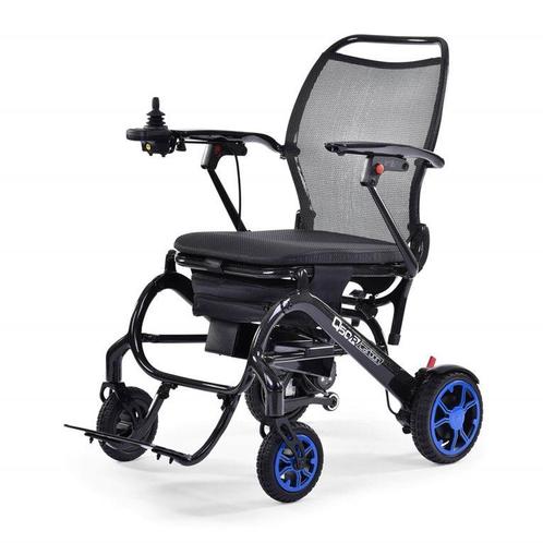 QUICKIEs lichtste opvouwbare elektrische rolstoel carbon, Diversen, Verpleegmiddelen, Ophalen of Verzenden