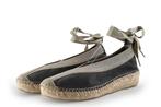 Shabbies Amsterdam Espadrilles in maat 40 Grijs | 10%, Shabbies Amsterdam, Verzenden, Zo goed als nieuw, Grijs