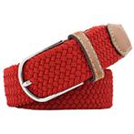 Fako Fashion - Elastische Riem - Canvas - Gevlochten - 105cm, Kleding | Dames, Riemen en Ceinturen, Verzenden, Nieuw
