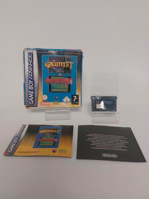 Gauntlet & Rampart Boxed Game Boy Advance, Spelcomputers en Games, Games | Nintendo Game Boy, Ophalen of Verzenden