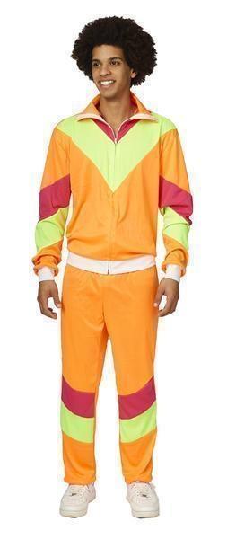 Trainingspak Carnaval Fluor Oranje, Kleding | Heren, Carnavalskleding en Feestkleding, Nieuw, Ophalen of Verzenden