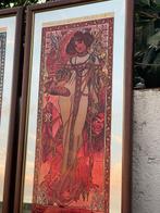 (After) Alphonse Mucha The four seasons series - Spiegel, Antiek en Kunst