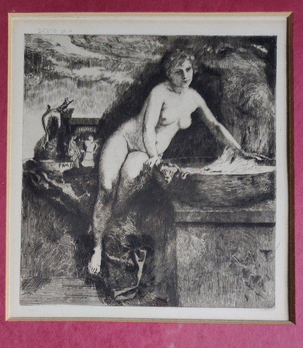 Maximiliano Dasio (1865-1954) - Circe, etching, 1892, Antiek en Kunst, Antiek | Overige Antiek