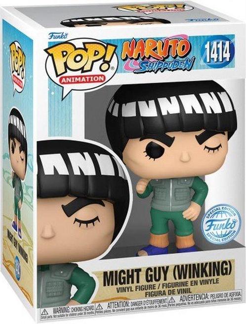 Funko Pop #1414 Naruto: Shippuden - Might Guy (Winking), Kinderen en Baby's, Speelgoed | Overig, Verzenden