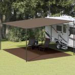 vidaXL Tenttapijt 400x500 cm bruin, Caravans en Kamperen, Kampeeraccessoires, Verzenden, Nieuw