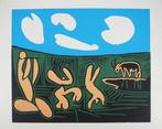 Pablo Picasso (1881-1973) - Bacchanale au taureau, Antiek en Kunst