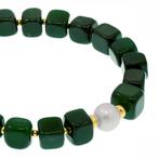 Zonder Minimumprijs - Armband - 18 karaat Geel goud Parel -, Nieuw