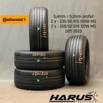 235/55/19 255/50/19 Continental zomerbanden 5,4/5,2mm 4x, 19 inch, Gebruikt, 255 mm, Ophalen of Verzenden