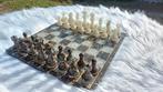 Schaakspel - 100% Dragons Jasper (Zuid-Afrika), 100% White, Antiek en Kunst