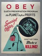 Shepard Fairey (OBEY) (1970) - Earth Preservation, Antiek en Kunst