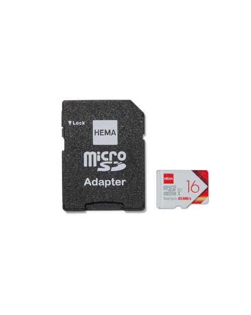 HEMA Micro SD geheugenkaart 16GB, Computers en Software, Overige Computers en Software, Nieuw, Verzenden