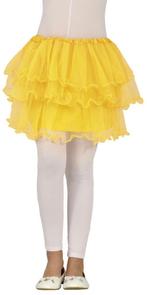 Gele Tutu Meisje Ruches 30cm, Verzenden, Nieuw
