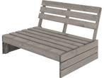 Pro Garden Tuinbank - Palletbank - 2-zits - Grey Wash, Verzenden, Nieuw