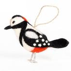Vilten hanger Bonte specht - 15cm NIEUW, Ophalen of Verzenden, Nieuw