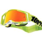 Brill 100% Racecraft 2 - Fluo Geel met spiegellens, Verzenden, Nieuw met kaartje, Motorcrosskleding, 100%
