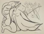 Pablo Picasso (1881-1973) - Minotaure et son amante