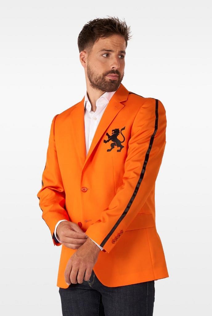 Colbert Oranje Hollandse Held Opposuits, Kleding | Dames, Carnavalskleding en Feestkleding, Nieuw, Ophalen of Verzenden