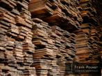 Oud hout voor o.a. dakbeschot, vloeren en gevelbekleding, Doe-het-zelf en Verbouw, Hout en Planken, Gebruikt