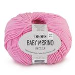DROPS Baby Merino Uni Colour - 07 roze - Wol Garen, Hobby en Vrije tijd, Breien en Haken, Ophalen of Verzenden, Nieuw