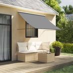vidaXL Luifel uittrekbaar 250x150 cm stof en staal, Tuin en Terras, Zonneschermen, Verzenden, Nieuw