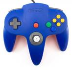 Nintendo 64 Controller Blauw Origineel (N64 Accessoires), Spelcomputers en Games, Spelcomputers | Nintendo 64, Ophalen of Verzenden