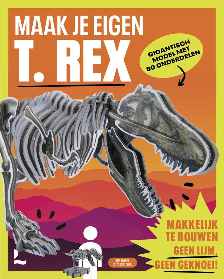 Maak je eigen T. rex (9789020927504), Boeken, Kinderboeken | Kleuters, Nieuw, Verzenden
