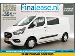 Ford Transit Custom 300 2.0 TDCI L2H1 DC Airco Carplay Navi, Wit, Nieuw, Ford, Lease