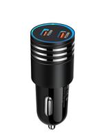 DrPhone Invisible5 Dubbele USB C Autolader 60W 2-poorts PD 3, Verzenden, Nieuw