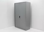 Roldeurkast Aspa - 195x120x47cm (hxbxd) - aluminium grijs, Huis en Inrichting, Kasten | Overige, Ophalen of Verzenden, Gebruikt