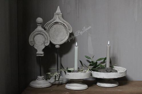 PMR ornament op voet Dirty white 39 cm, Huis en Inrichting, Woonaccessoires | Overige, Nieuw, Ophalen of Verzenden