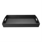 Olympia bamboe zwart groot dienblad | 510x350x70mm, Verzenden