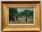 Lucien Frank (1857-1920) - Bois de boulogne Parijs