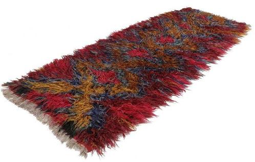 Designer Handgeweven Kilim Modern en Planten Natuurlijke, Antiek en Kunst, Kunst | Designobjecten