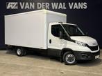 Iveco Daily 35C16V 157pk Bakwagen Laadklep Dubbel Lucht Euro, Auto's, Bestelauto's, Stof, Gebruikt, Iveco, Wit