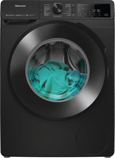 Hisense WF3V843BB/BLX zwarte wasmachine - 1400 toeren en 8 k, Witgoed en Apparatuur, Wasmachines, 1200 tot 1600 toeren, 8 tot 10 kg