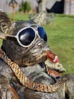 Beeld, Chilling Bulldog - 19.5 cm - Hars, Antiek en Kunst